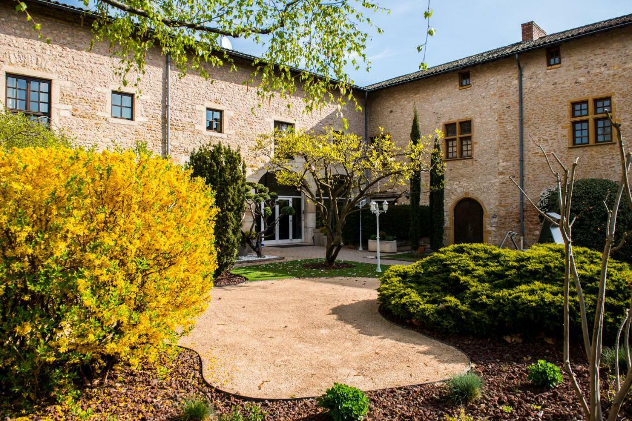 Demeures Et Chateaux L'Abbaye Caladoise - Anciennement Hostellerie Ferme Du Poulet Villefranche-sur-Saône المظهر الخارجي الصورة